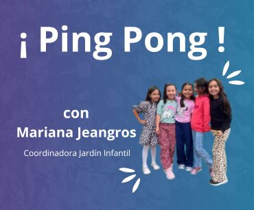 Ping Pong con Mariana Jeangros