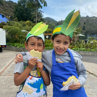 Celebración del Día del Maíz - 1° de primaria
